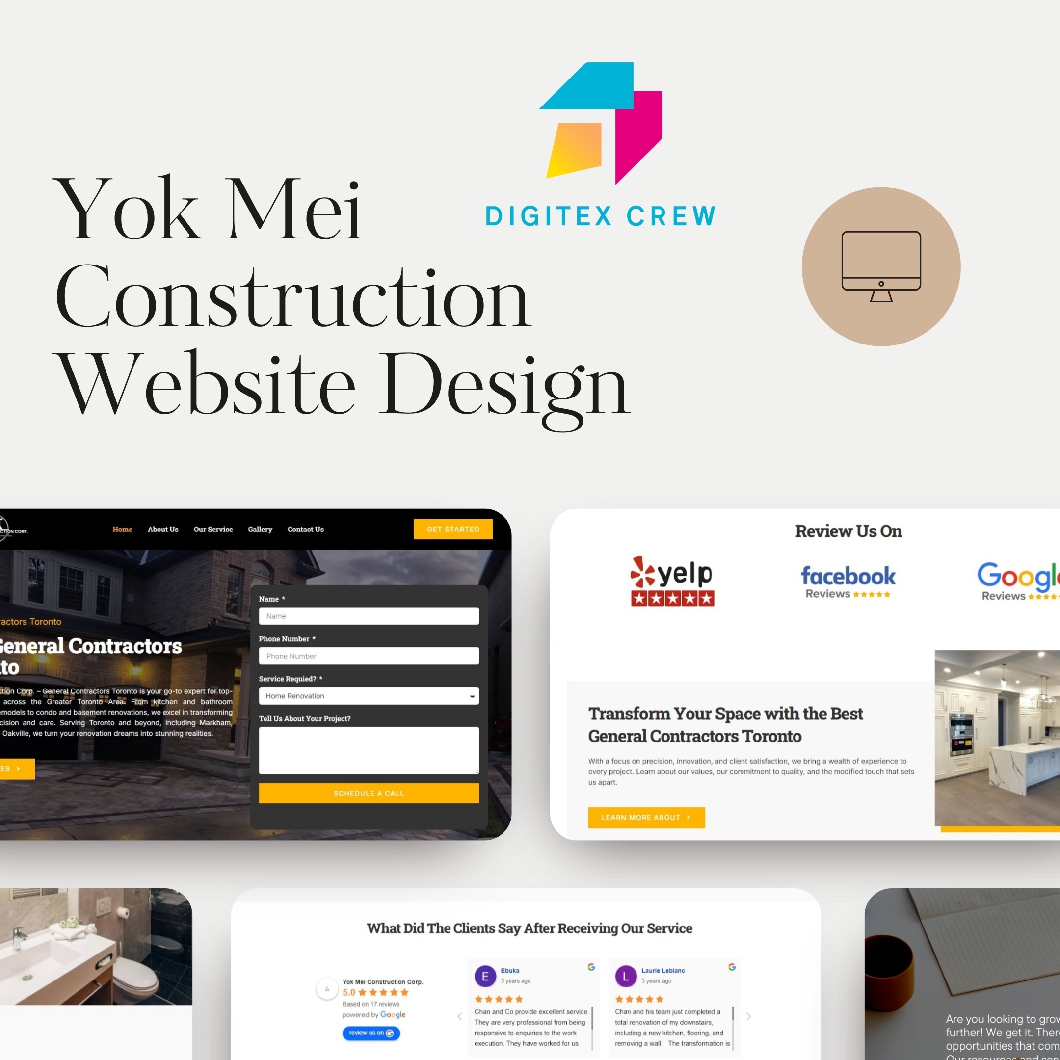 Yok Mei Construction Website Design